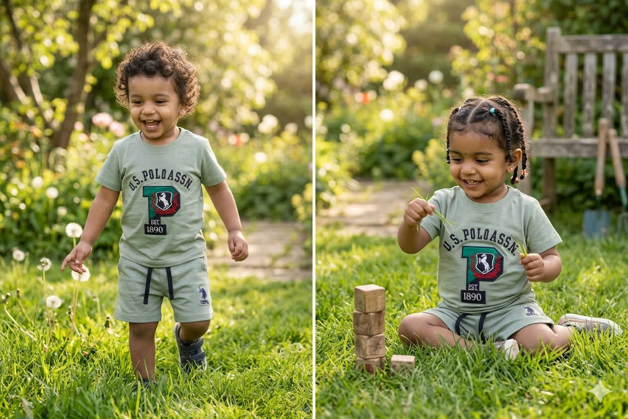 Little Legend Heritage Set – Sage Green