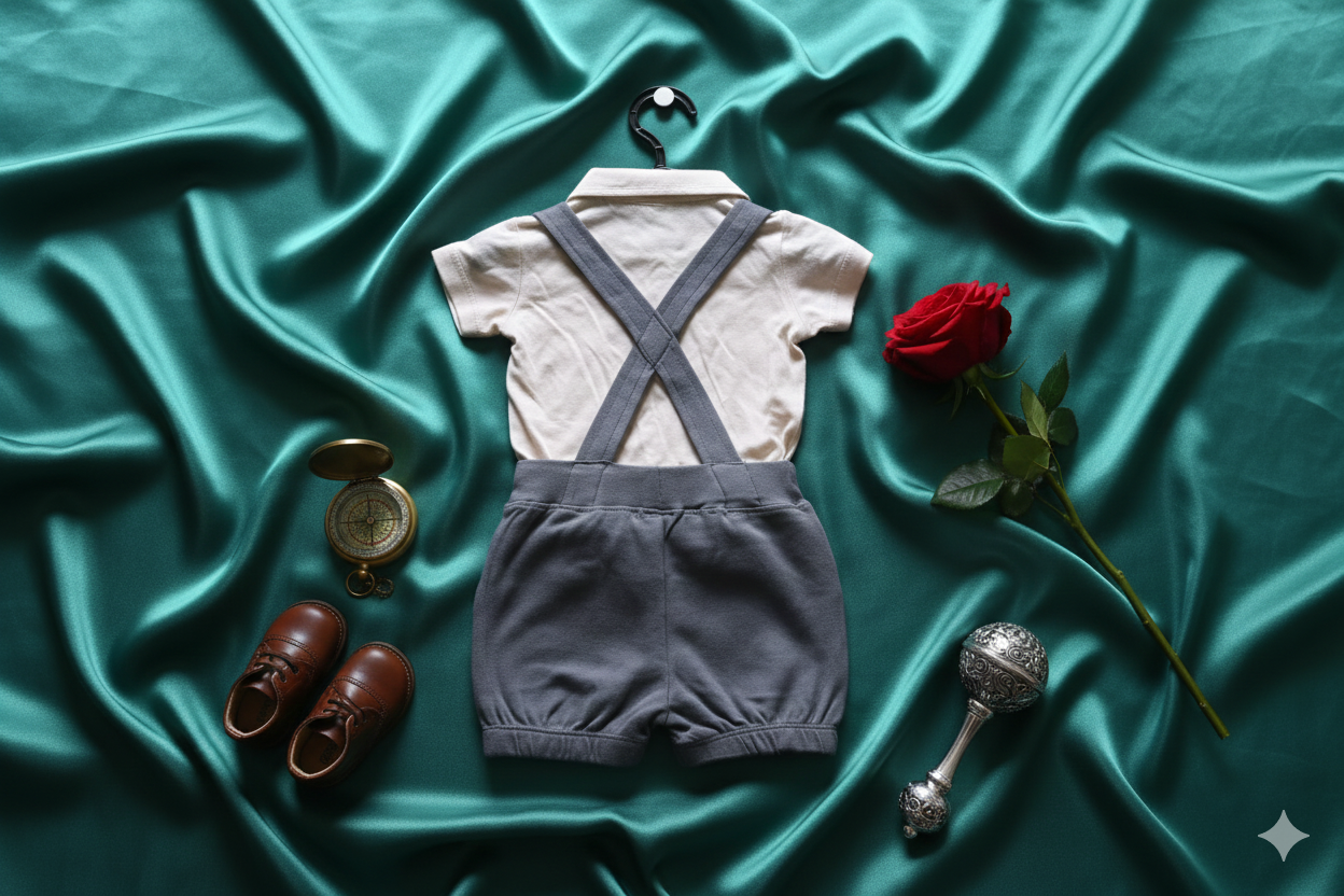 Heritage Bow Tie Short Set