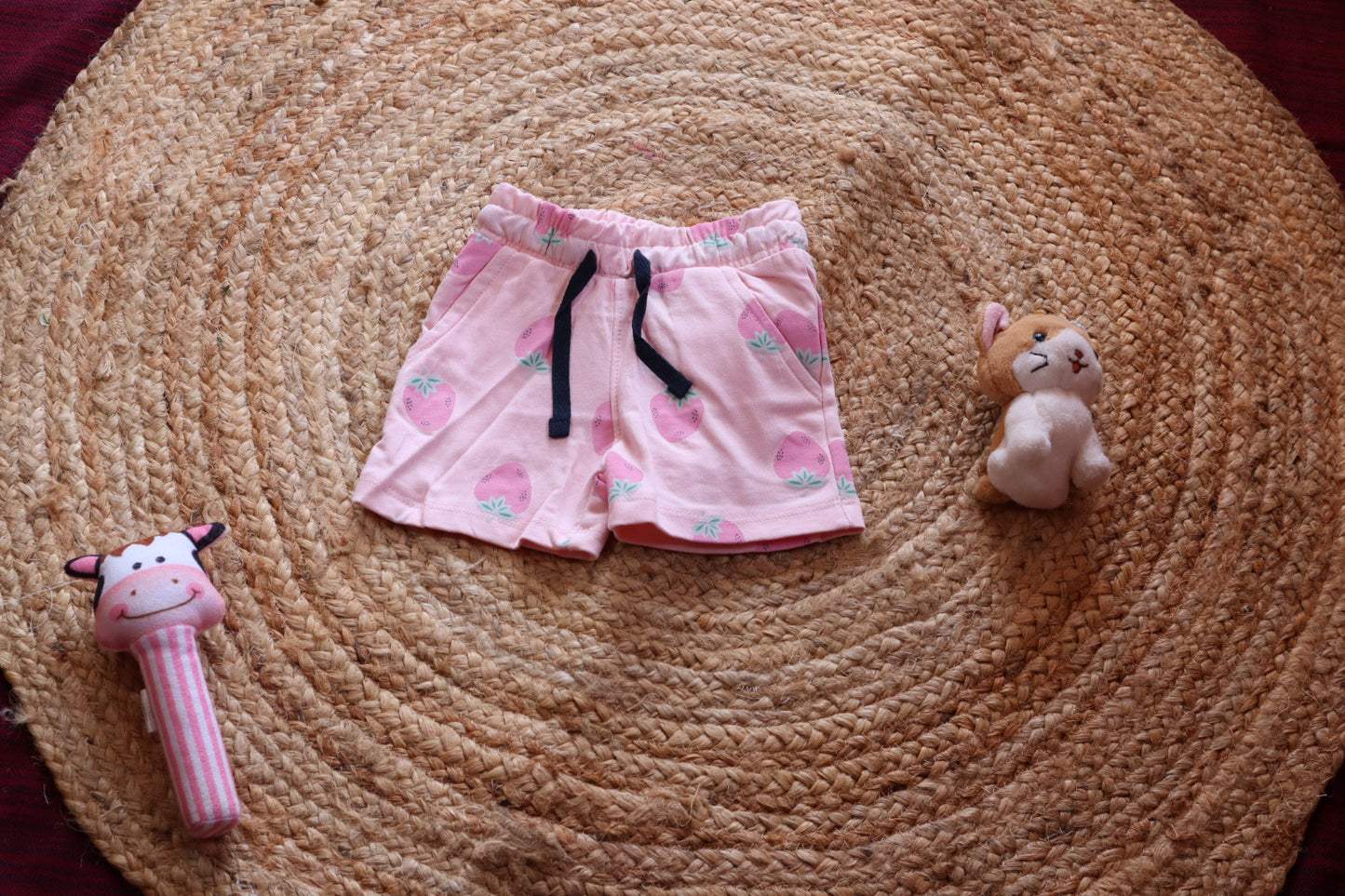 Allen Solly Girls Strawberry Co-ord Set