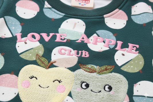 Love Apple Unisex Cotton Winter Baby Co-Ord Set – photo 2