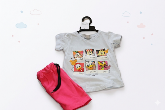 Fun Print Cotton Summer Short Set for Babies – photo 2