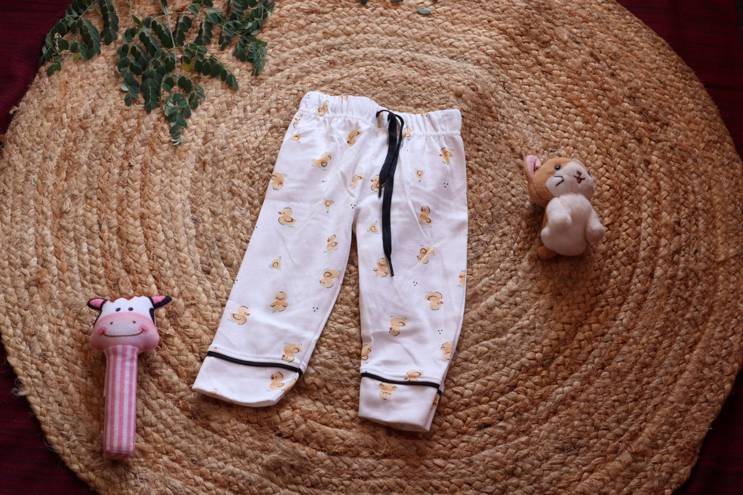 Cotton Duck Print Baby Nightsuit Set