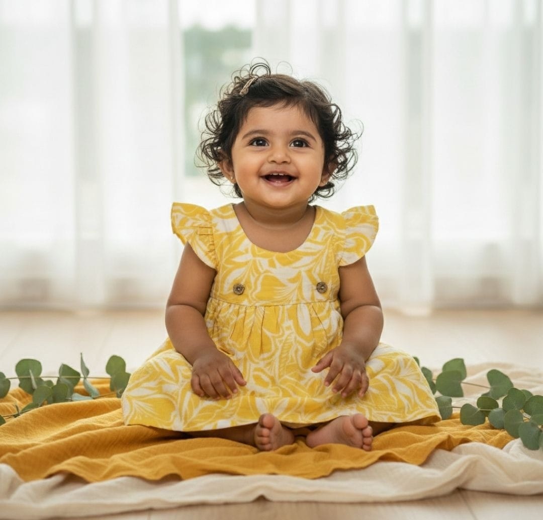 Cotton baby wear for summer in India