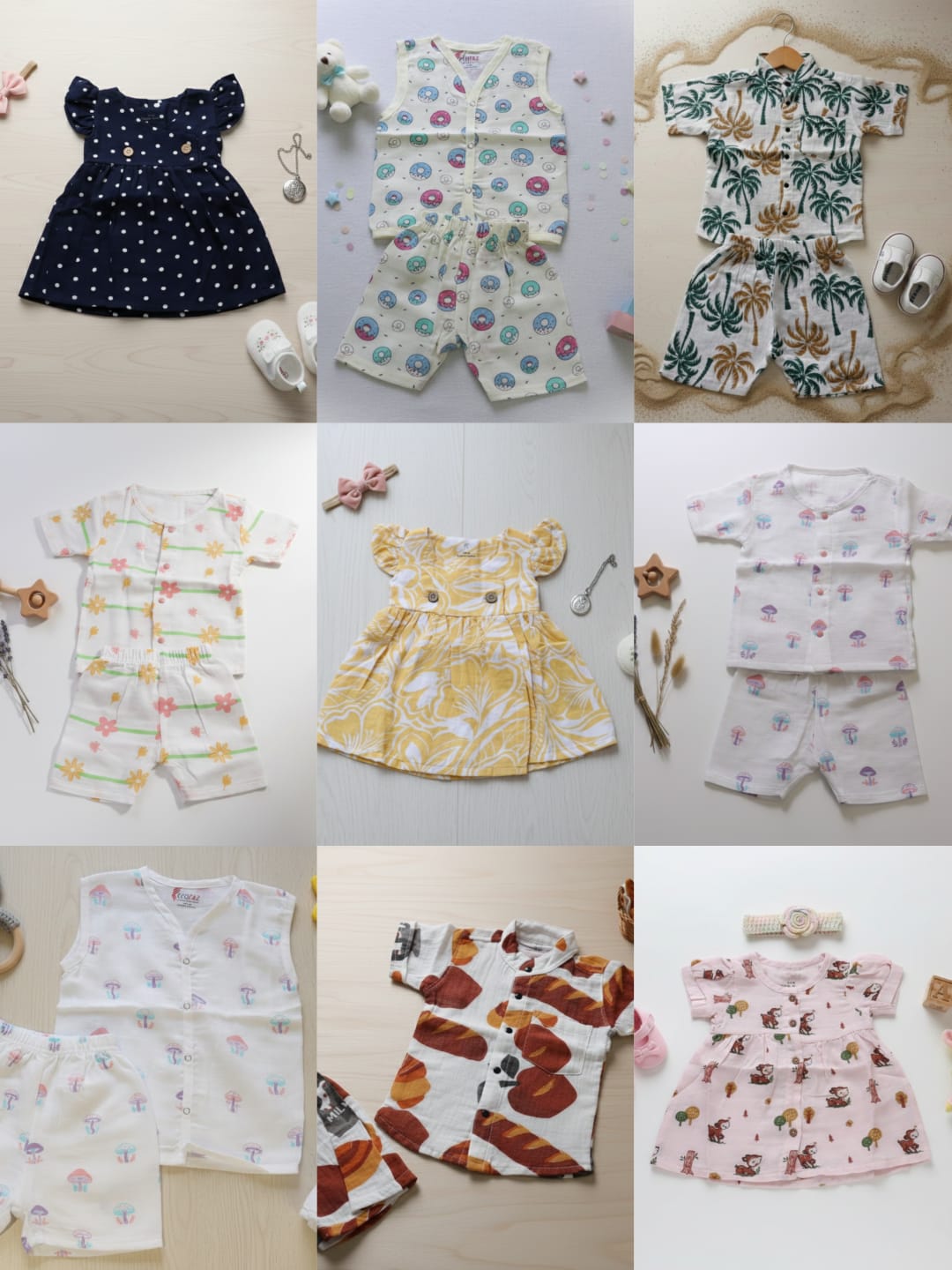 Muslin Baby Clothes