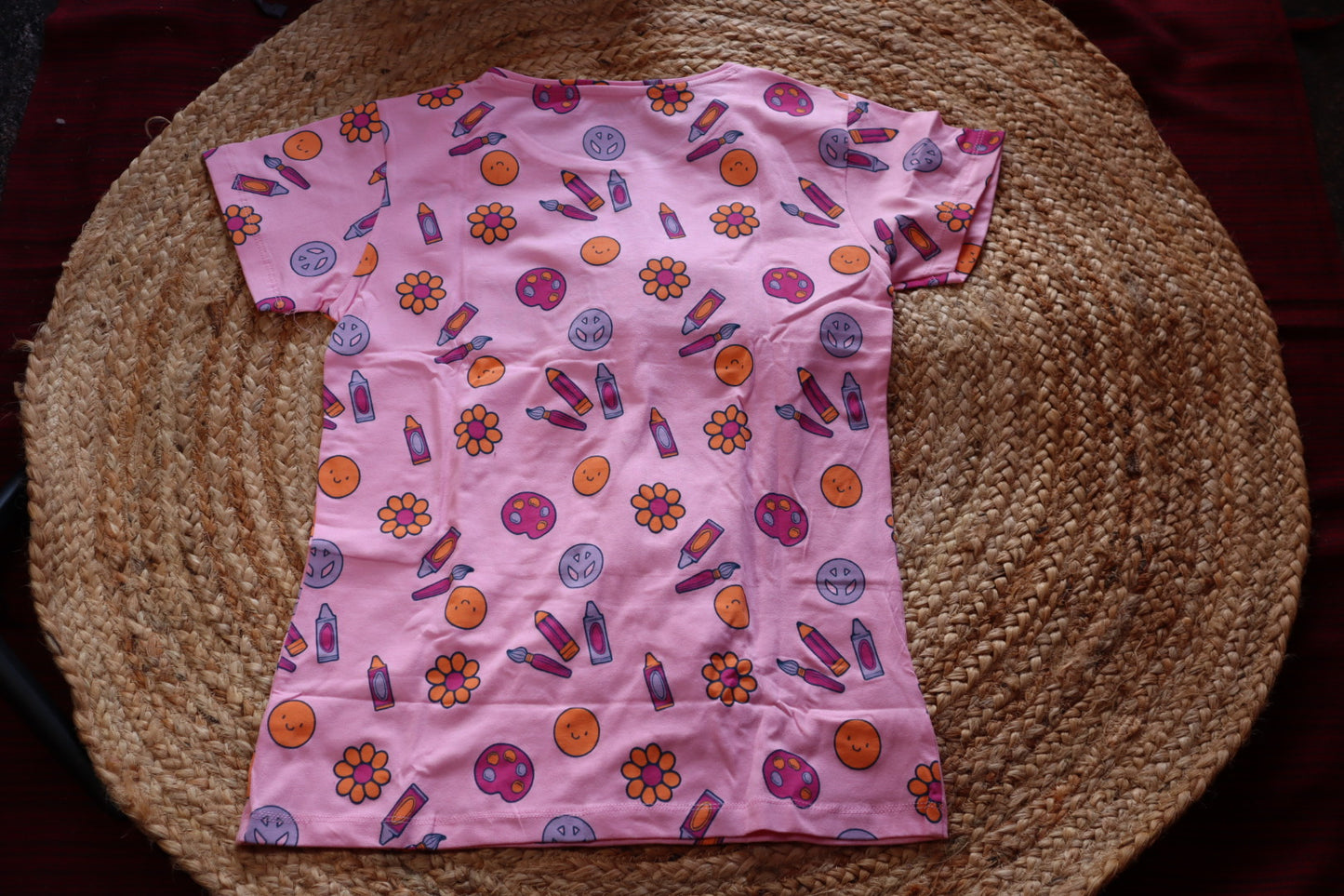 Cotton Baby Girl Co-ord Set – Bloom Graphic T-Shirt & Pants