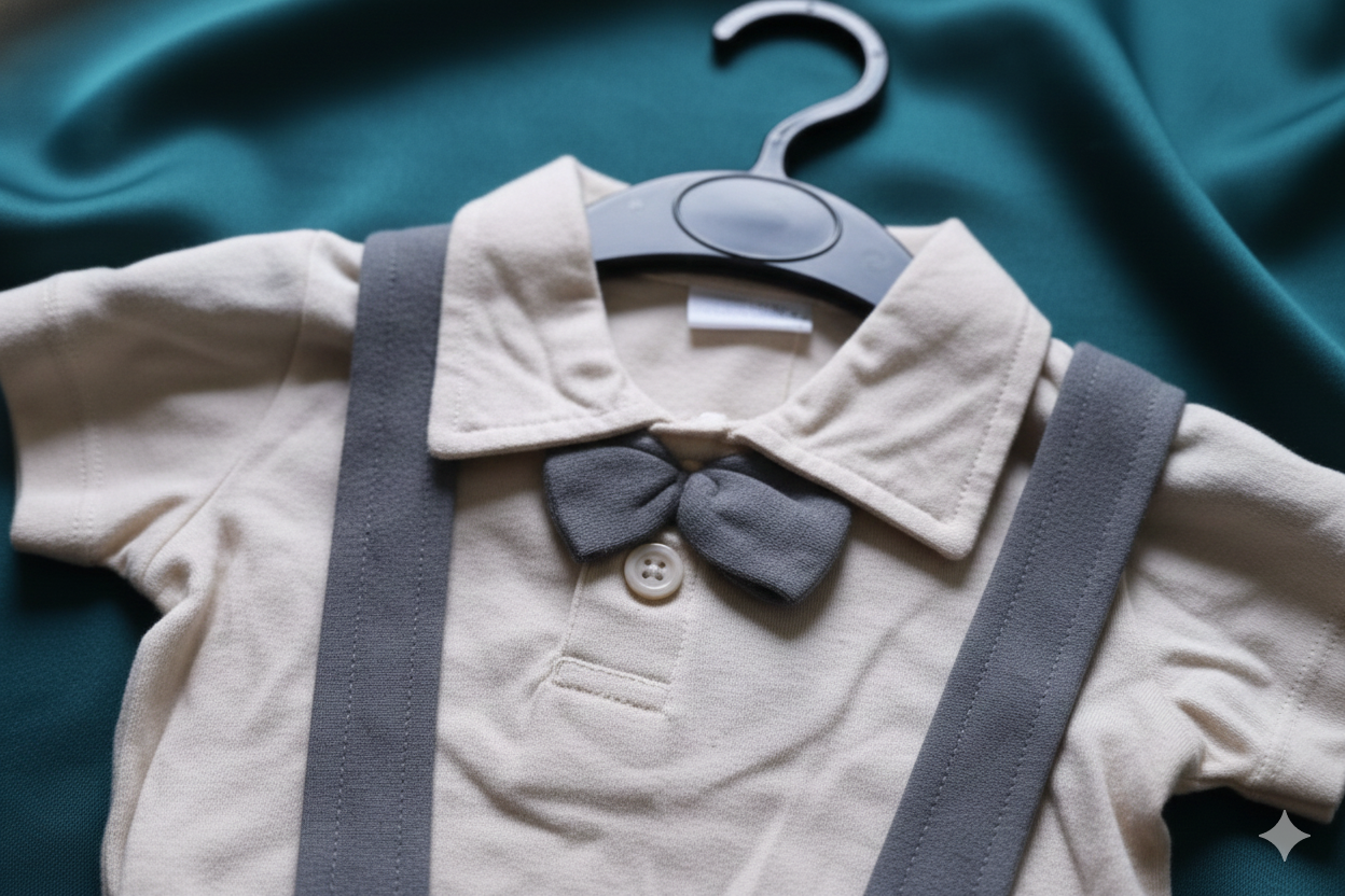 Heritage Bow Tie Short Set