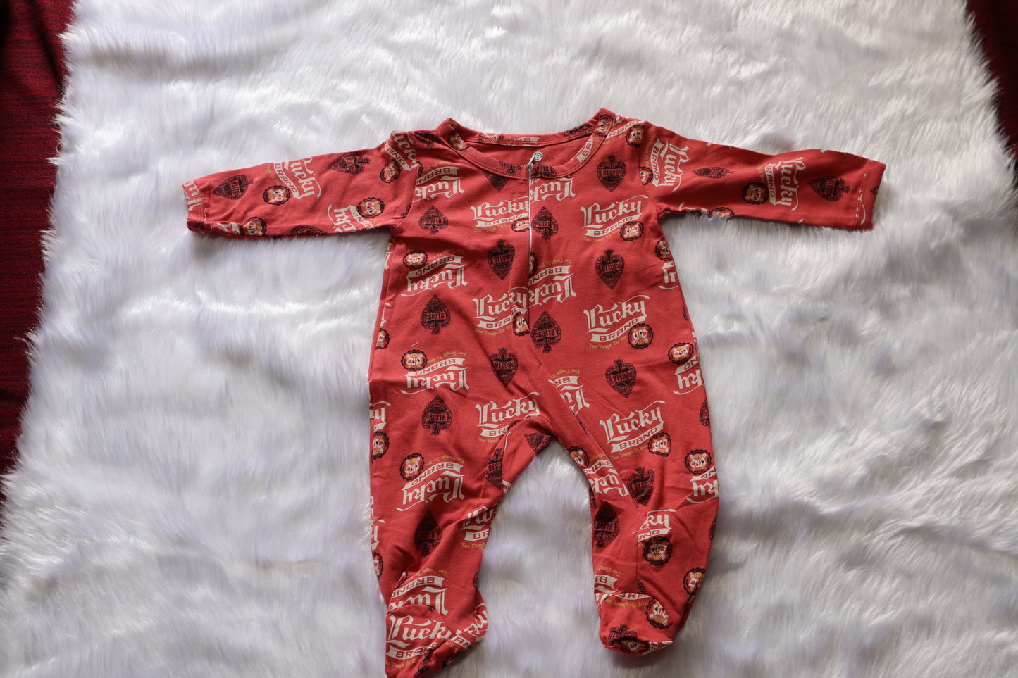 Cotton Newborn Baby Onesie – Full Sleeve Front Open Sleepsuit