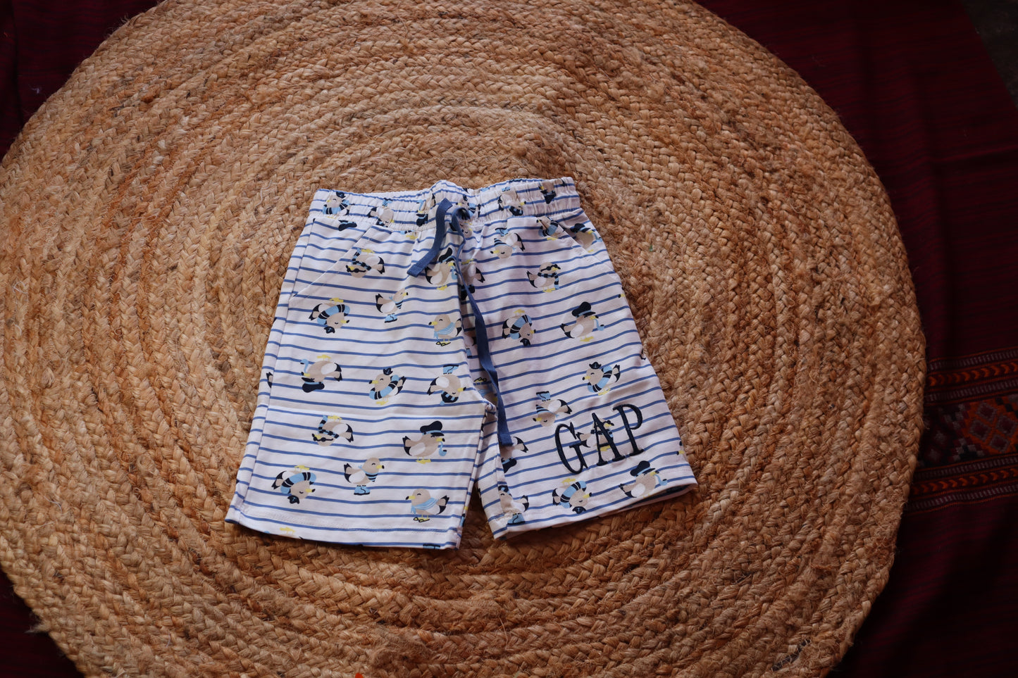 Cotton GAP New York Girls Floral Stripe Coord Set