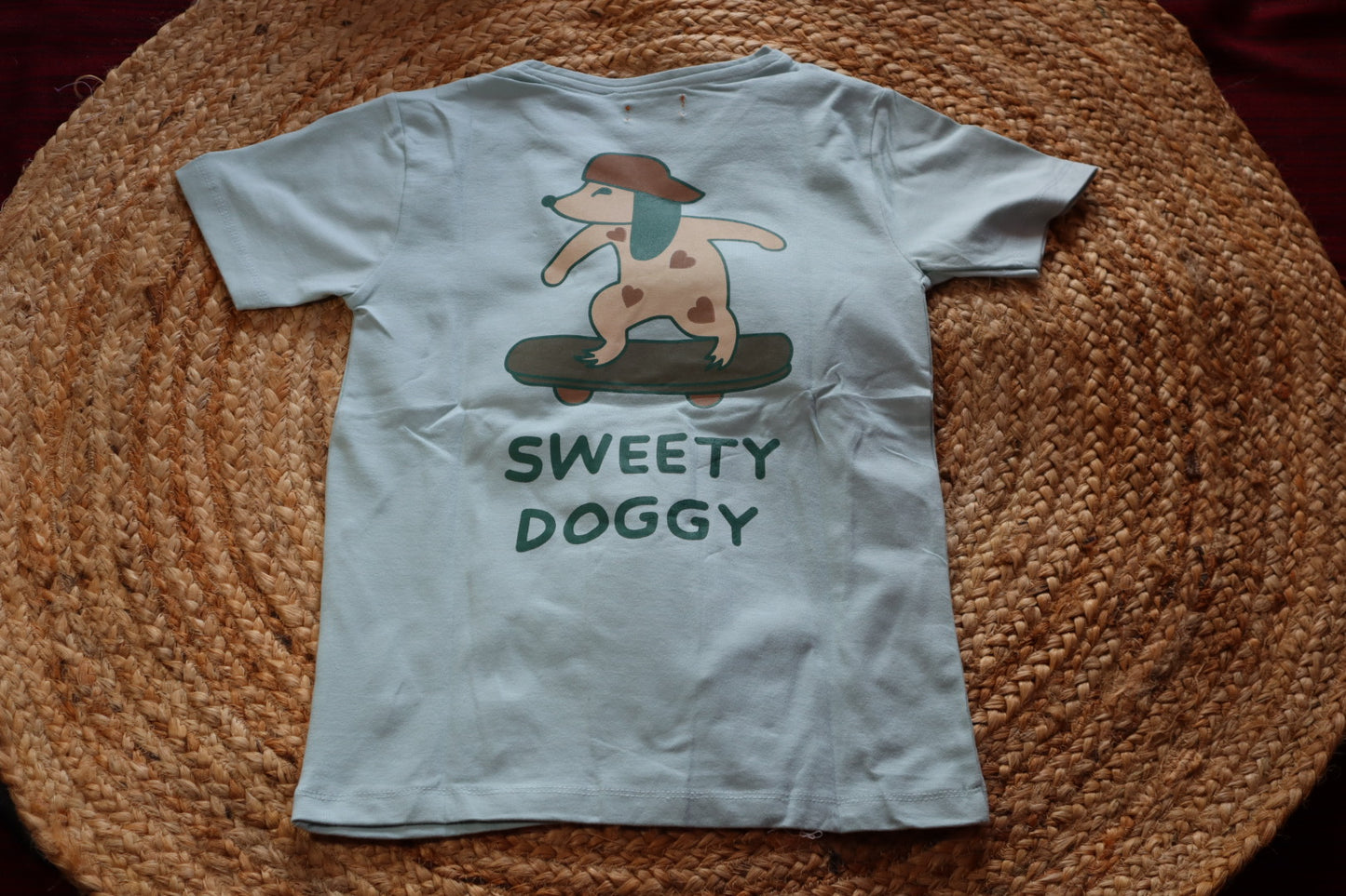 Cotton  Co-ord Set – Doggy Print T-Shirt & Pants