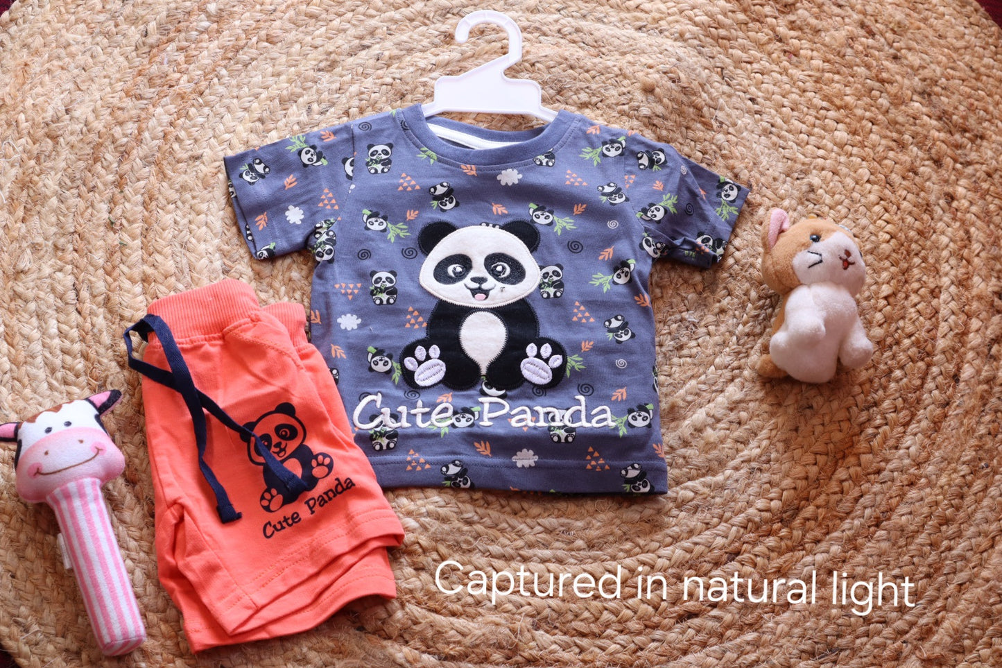 Cute Panda Baby Co-ord Set