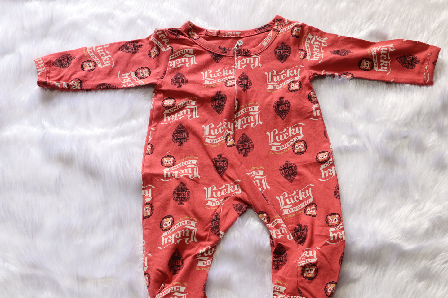 Cotton Newborn Baby Onesie – Full Sleeve Front Open Sleepsuit