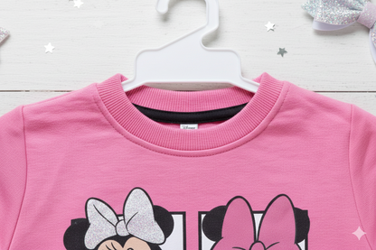 Sweetheart Sparkle Winter Cotton Baby Co-Ord Set – photo 3