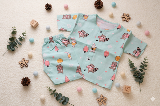 Cotton baby dress for summer – breathable kids wear in India