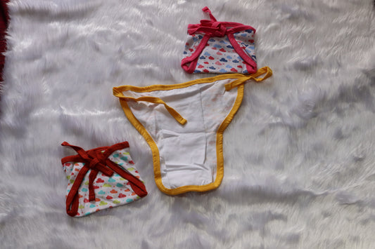 Baby Hug Reusable Cotton Nappies (Pack of 3) – Soft Tie-Up Cloth Diapers