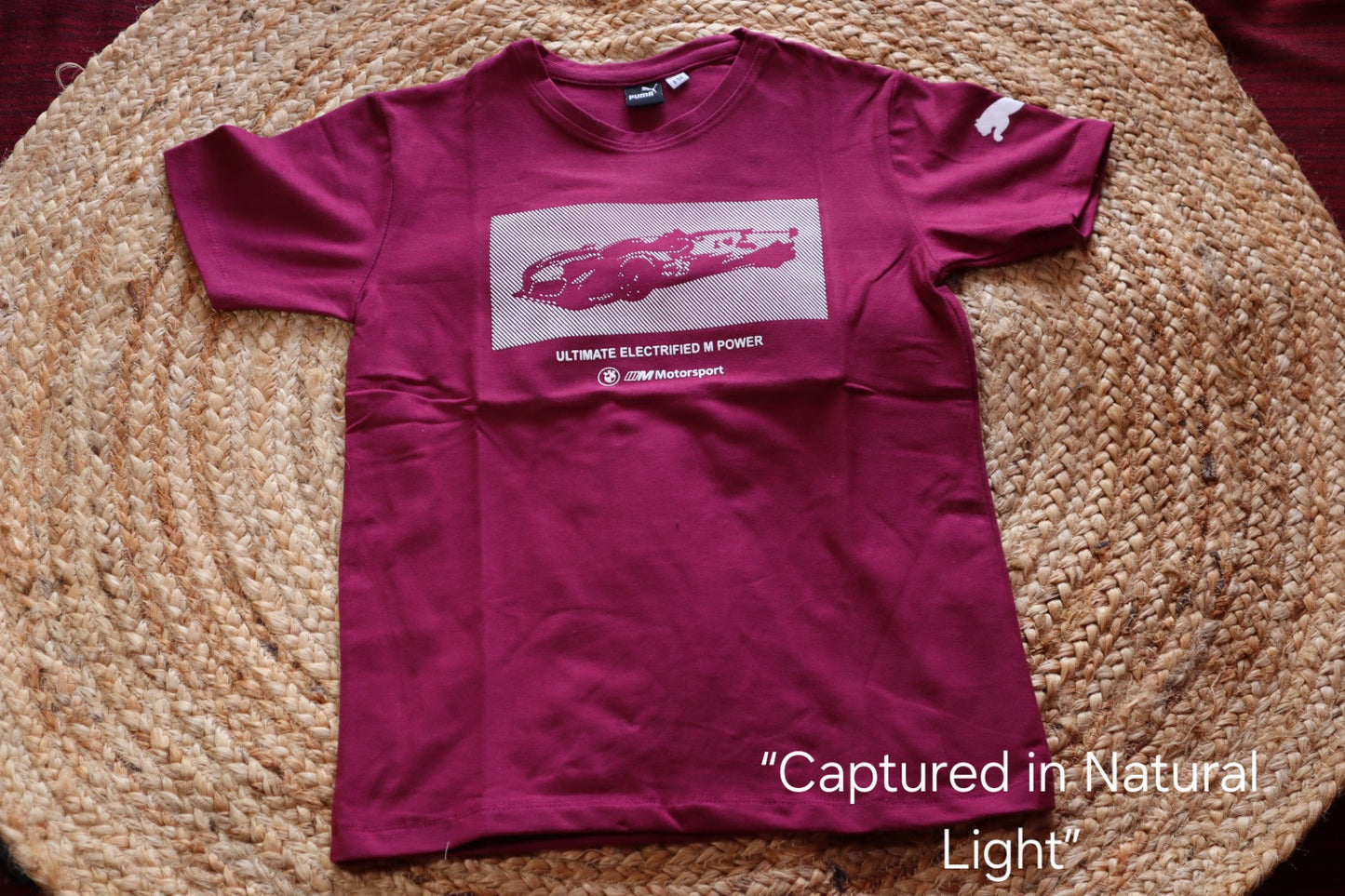 Cotton  Boy Maroon Racing Car Co-ord Set