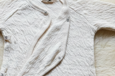 Cloud-Soft Organic Quilted Kimono Romper