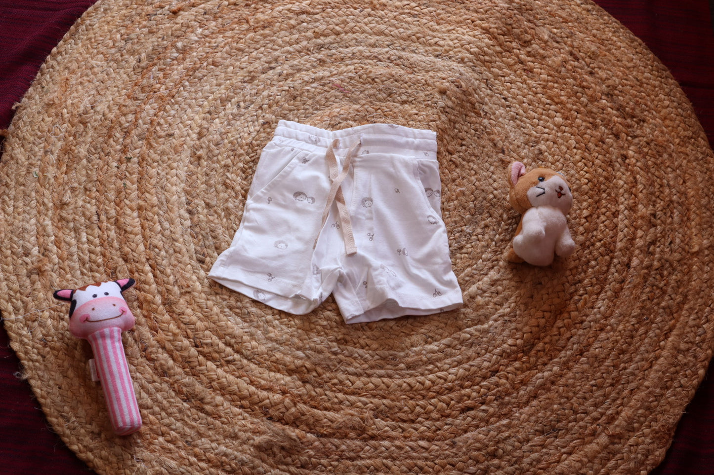 Everyday Is A Good Day Hedgehog Kids Coord Set | Appliqué T-Shirt & Shorts