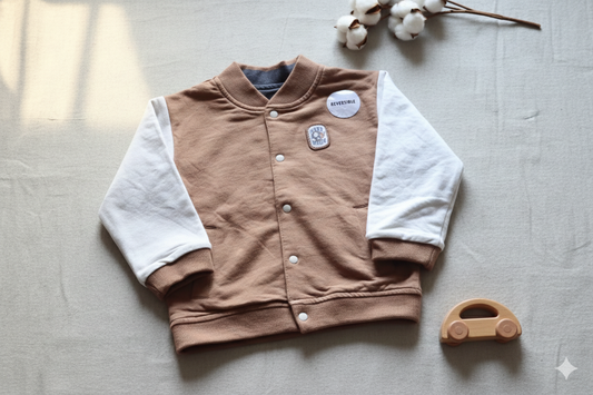 2-in-1 Winter Essential: Classic Reversible Varsity Jacket