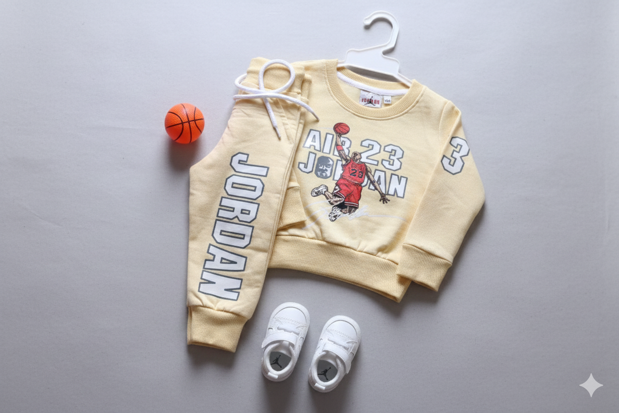 Breathable cotton co-ord baby clothes set for daily comfort