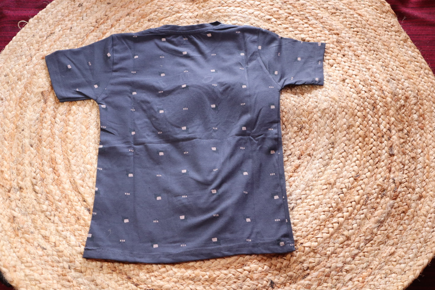 Cotton Boy Co-ord Set – Logo Print T-Shirt & Shorts
