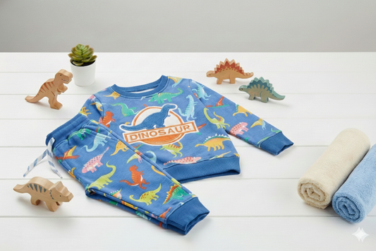 Breathable cotton co-ord baby clothes set for daily comfort