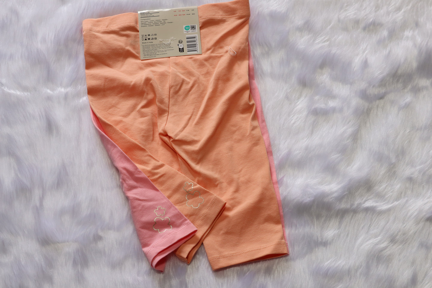 Knitted Cotton  Capri Leggings – Pack of 2