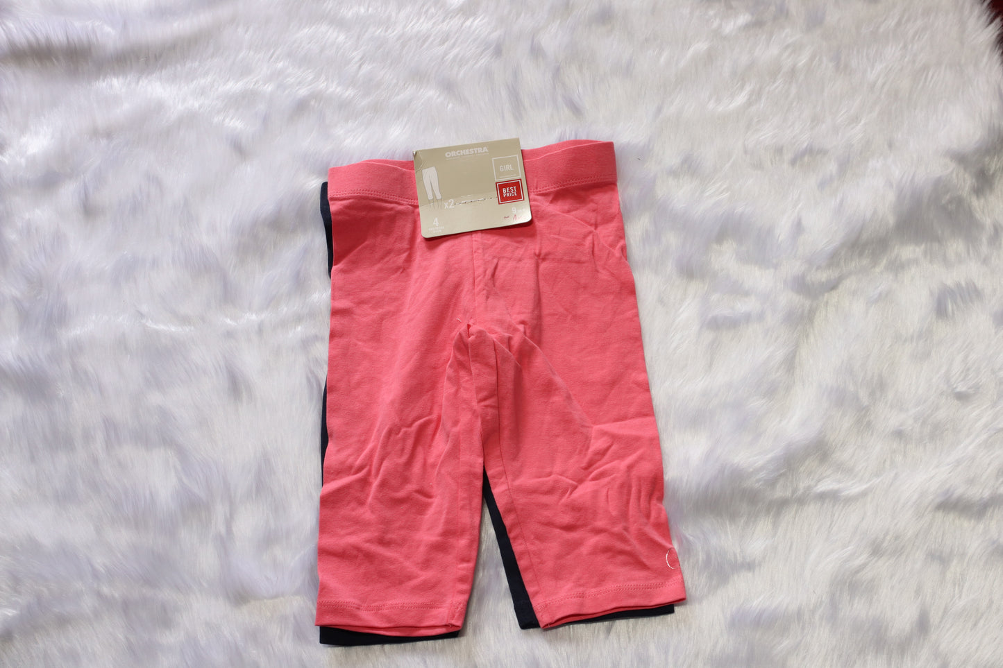Knitted Cotton  Capri Leggings – Pack of 2