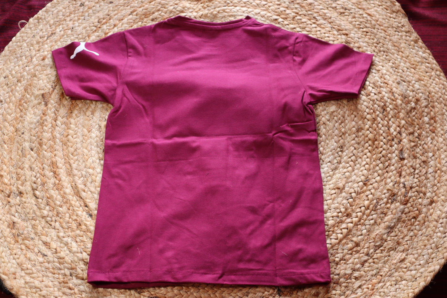 Cotton  Boy Maroon Racing Car Co-ord Set