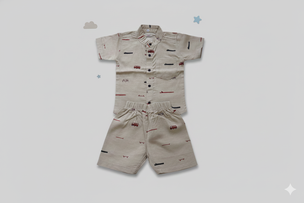 Cotton baby dress for summer – breathable kids wear in India