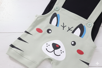 The Safari Roar Dungaree Set – photo 2