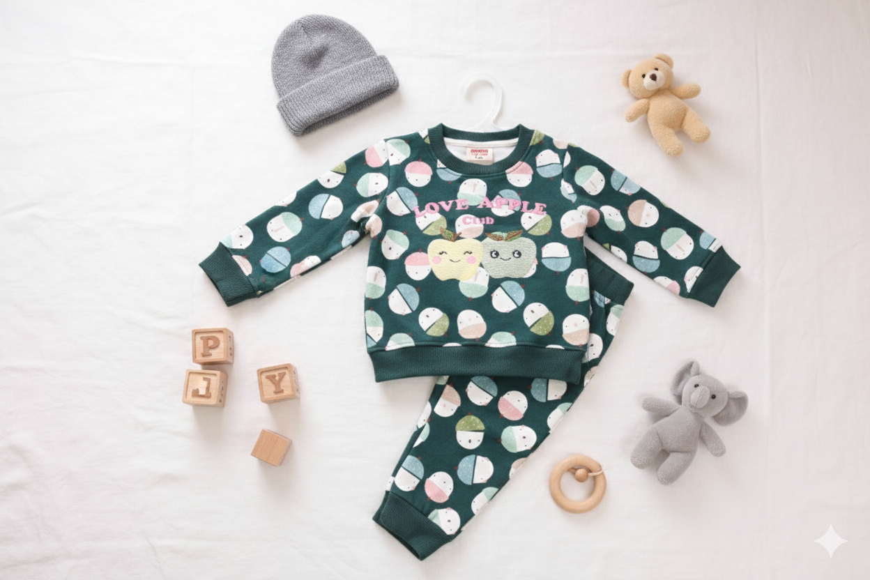 Love Apple Unisex Winter Coord Set