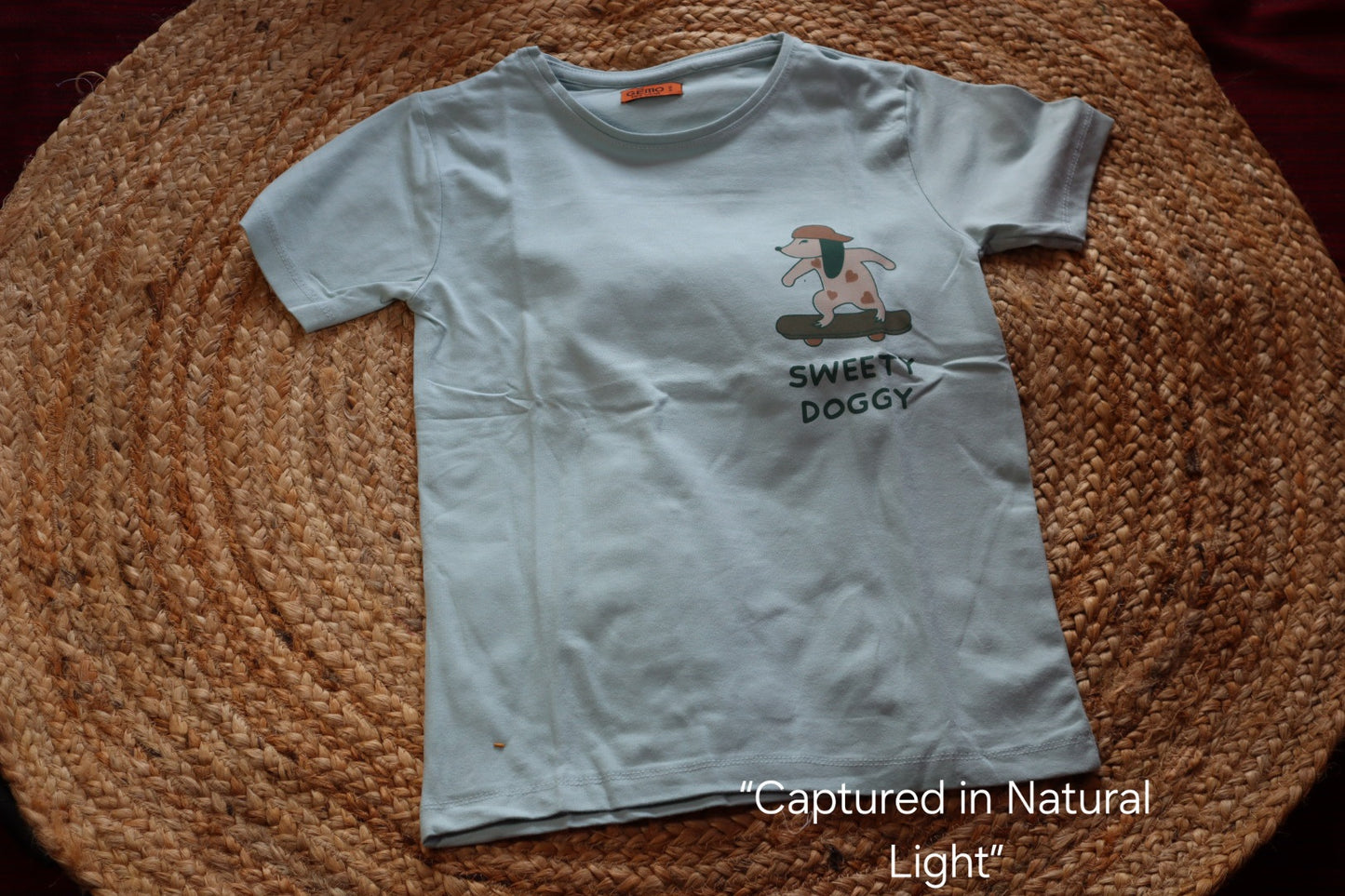 Cotton  Co-ord Set – Doggy Print T-Shirt & Pants