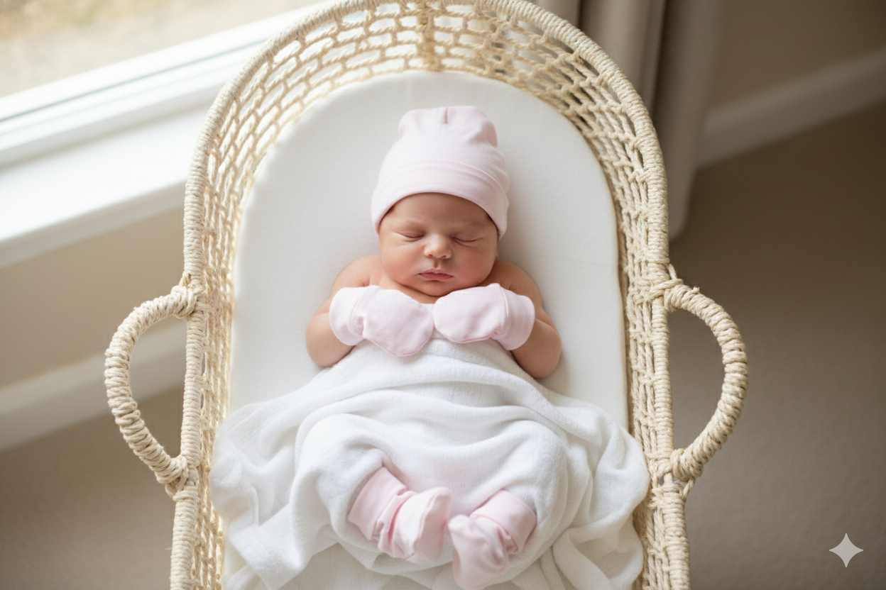 Newborn Cotton Mittens & Booties Set – Soft Essentials Combo