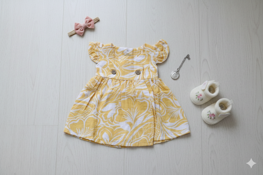 Cotton baby dress for summer – breathable kids wear in India