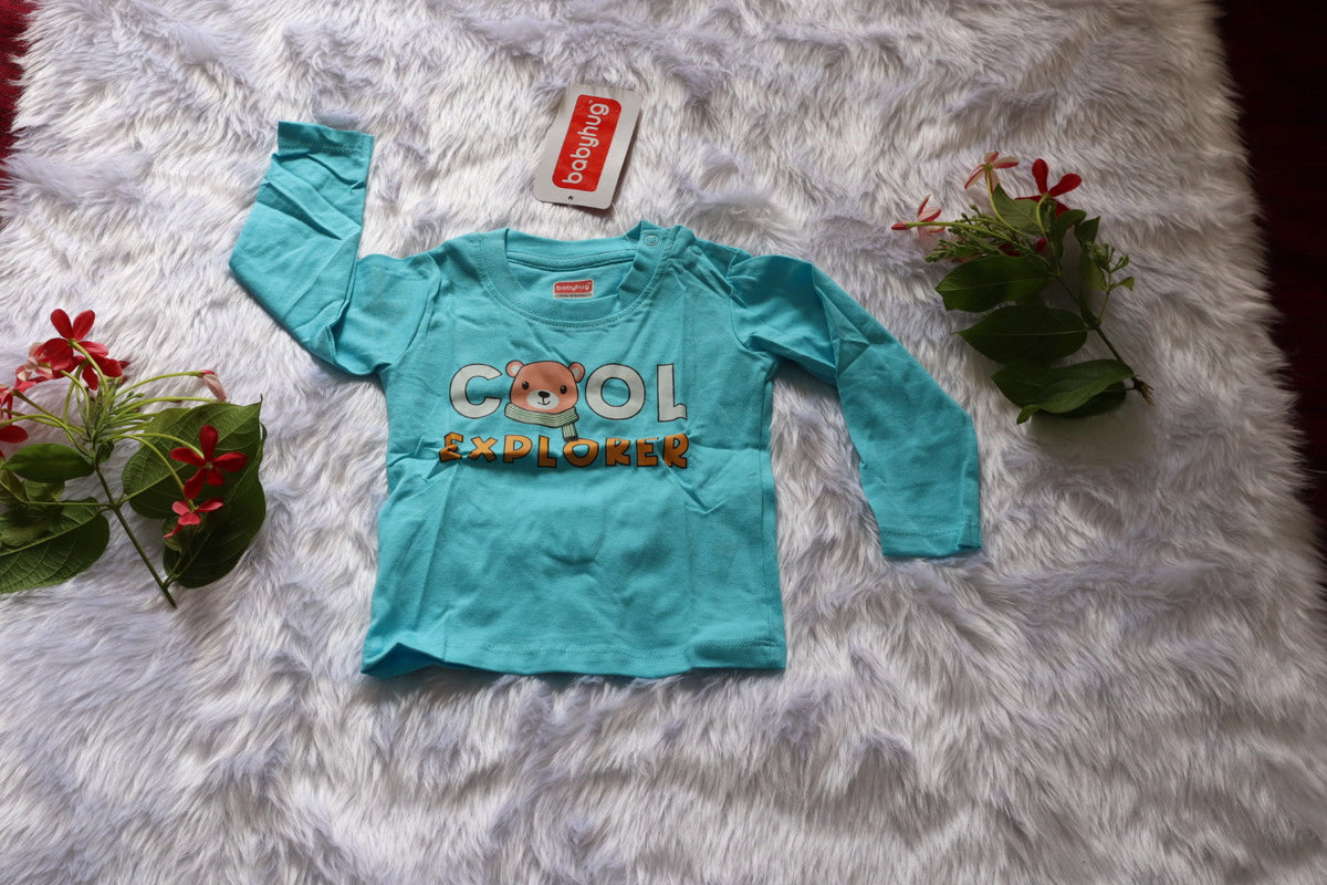 Babyhug Woodland Friends Dungaree Set