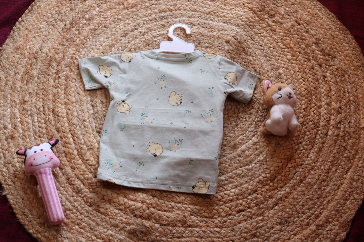 Orchestra Winnie the Pooh Kids Coord Set | Embroidered T-Shirt & Shorts