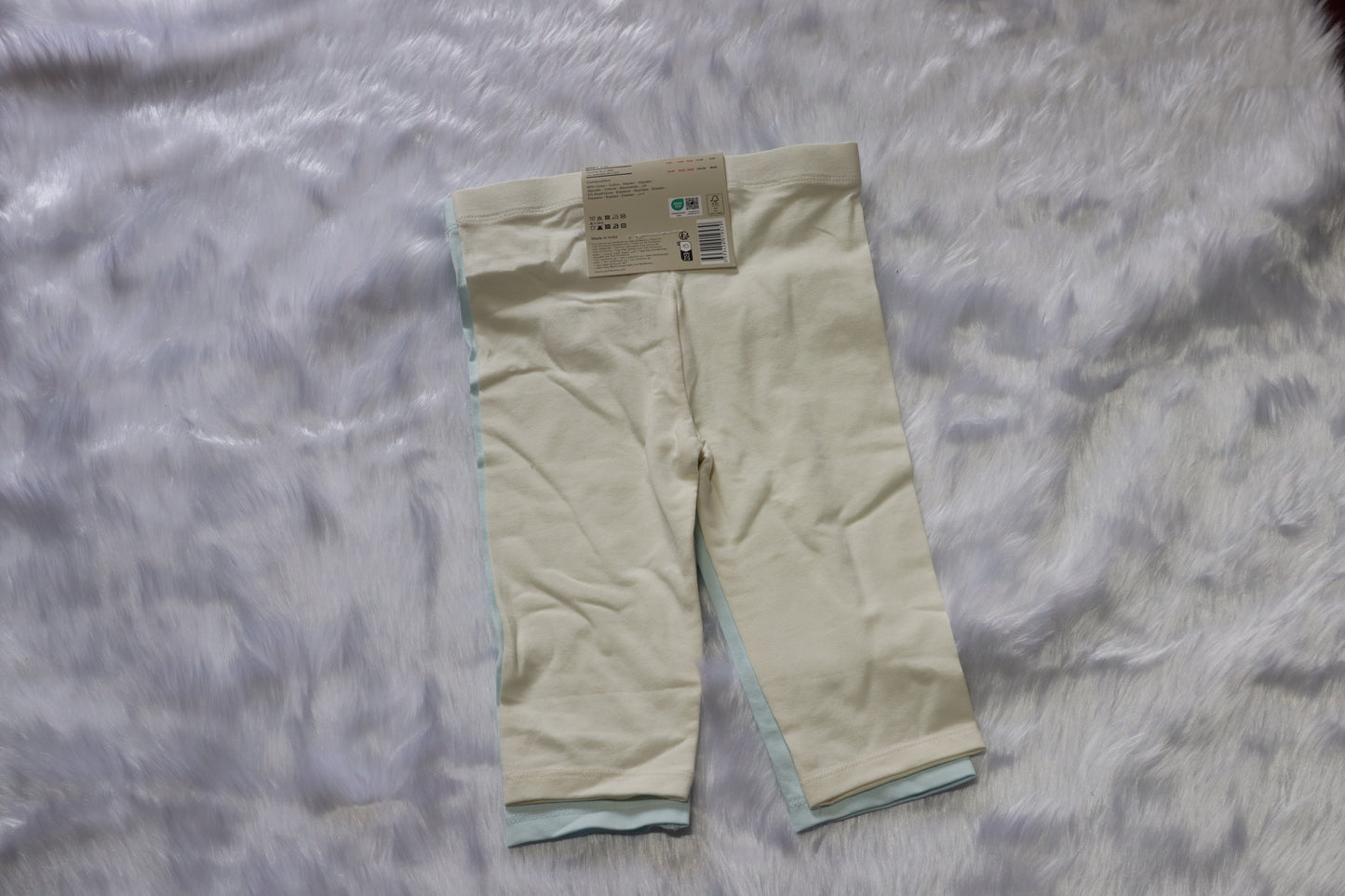 Knitted Cotton  Capri Leggings – Pack of 2