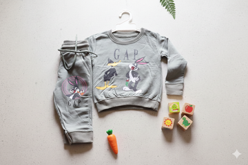 Playful Print Cotton Co-ord Set for Babies