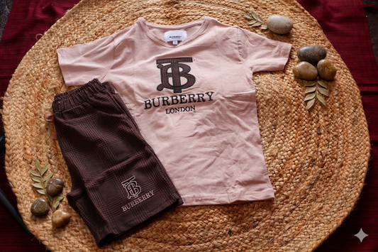 Cotton Burberry London Boy Coord Set