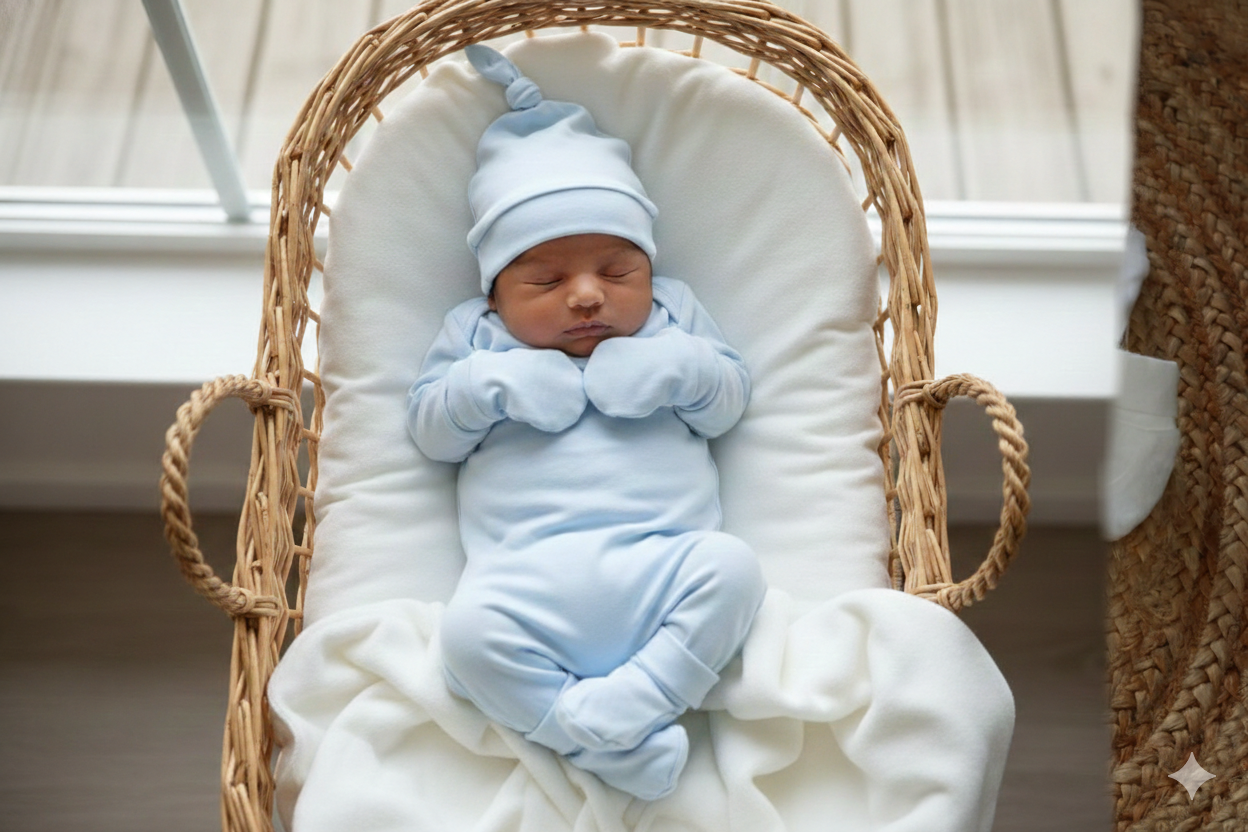 Newborn Cotton Mittens & Booties Set – Soft Essentials Combo