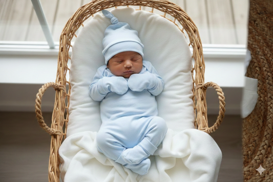 Newborn Cotton Mittens & Booties Set – Soft Essentials Combo