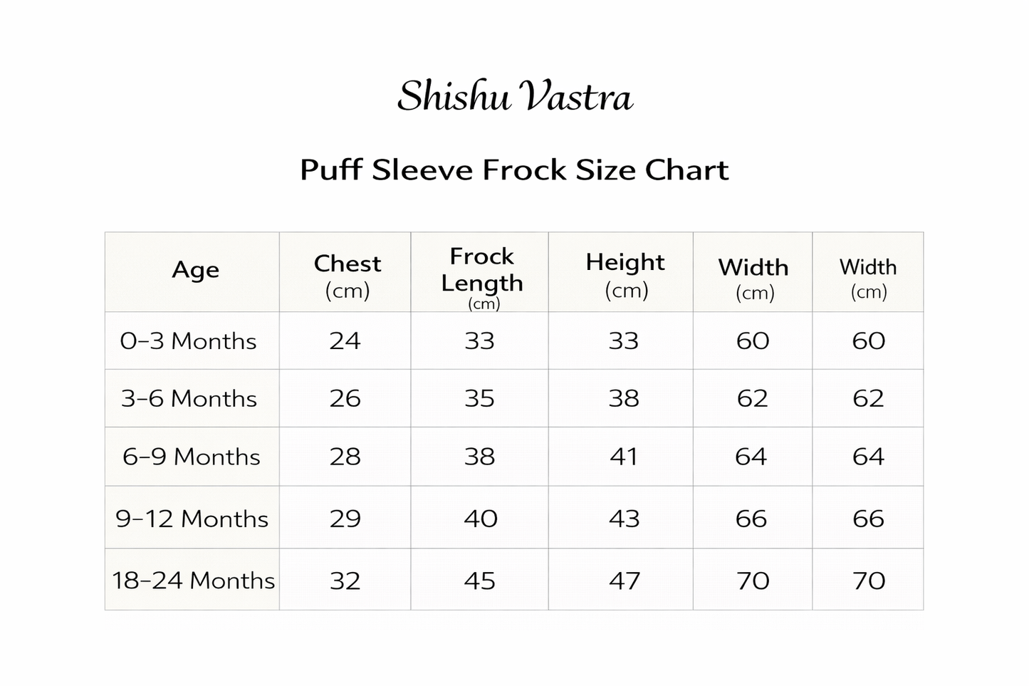 Muslin Puff Sleeve Tiny Frock