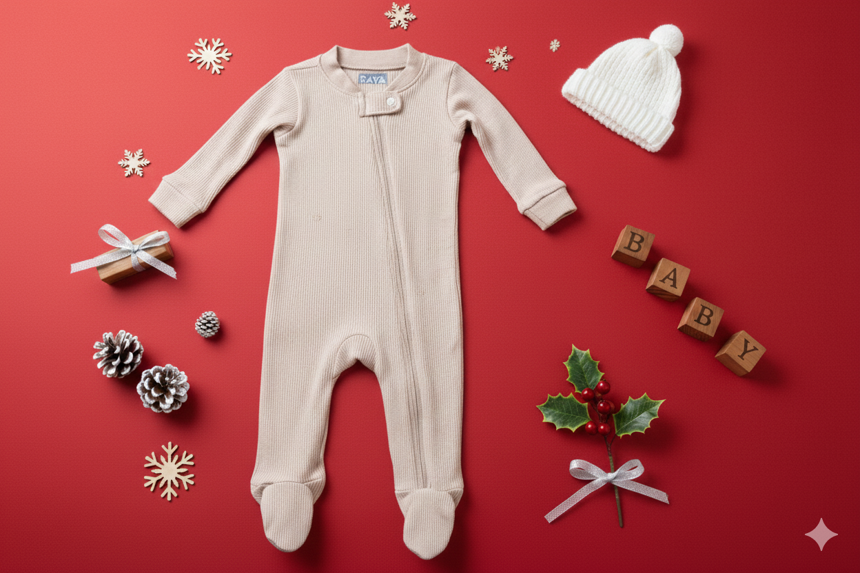 Steady Steps Ribbed Romper