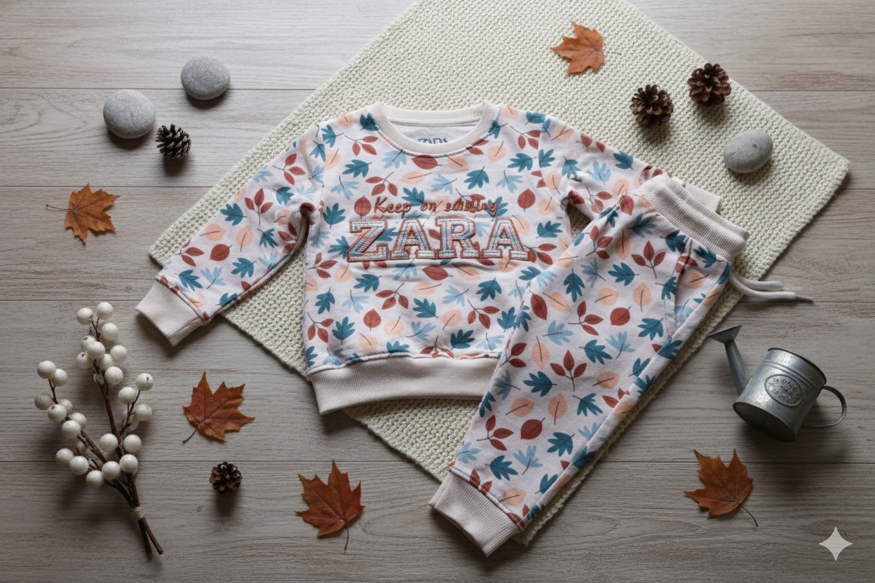 Breathable cotton co-ord baby clothes set for daily comfort