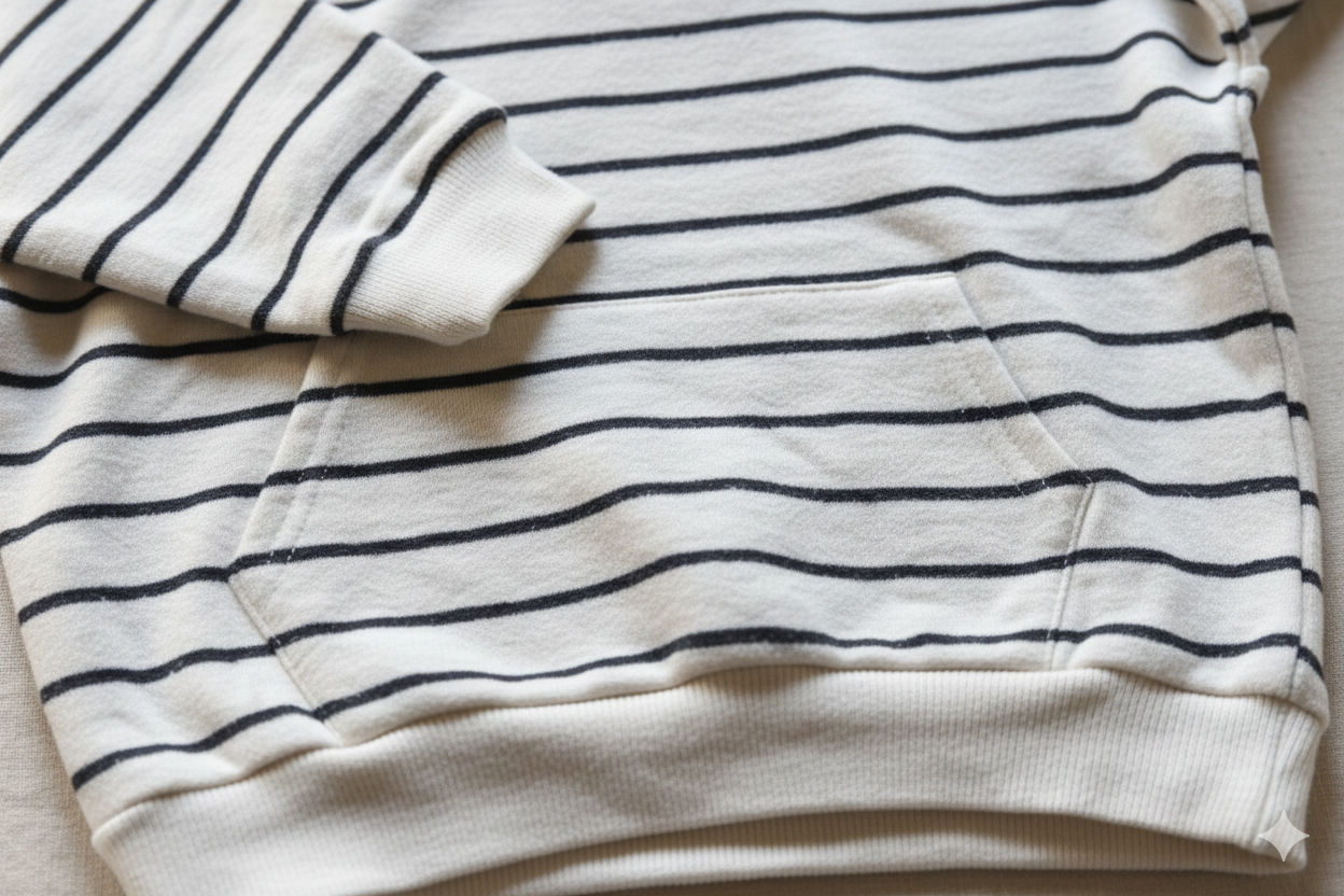 The Little Navigator Striped Hoodie